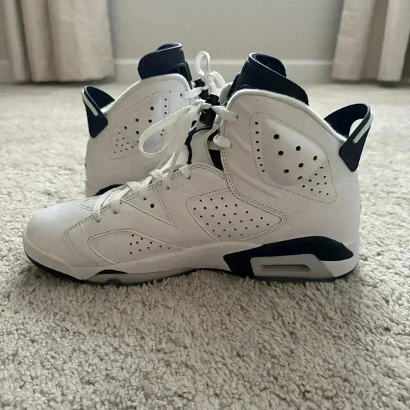 AIR JORDAN 6 RETRO MIDNIGHT NAVY SZ12 DS 100% AUTHENTIC main image 5